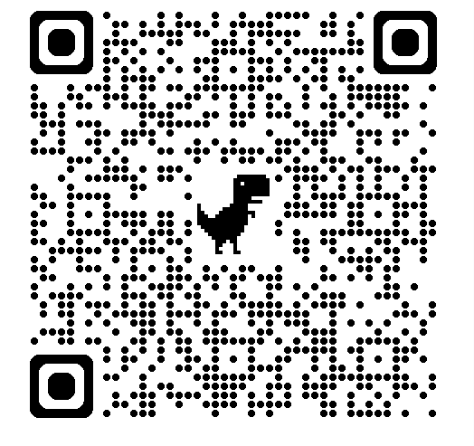 A qr code with a dinosaurAI-generated content may be incorrect.