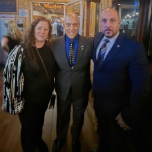 Dan Busa, Denise Flemming, And Assemblyman Joe DeStafano