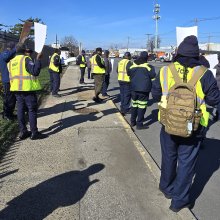Photos of Rally Transdev (NICE) Picket for Fair Contract