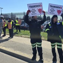 Picketing Transdev