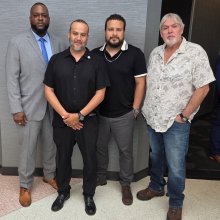Lenard Nelson, Angel Gonzalez, Jeovonie Garcia and Scott Beinhauer