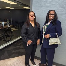 Dawn Gonzalez and Carla Fore