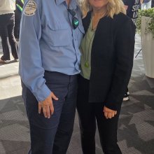 Karen Aguiar and Debbie Olson