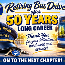 Andrew Novok Bus Driver